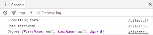 Posting JSON content to ASP.NET Core controller