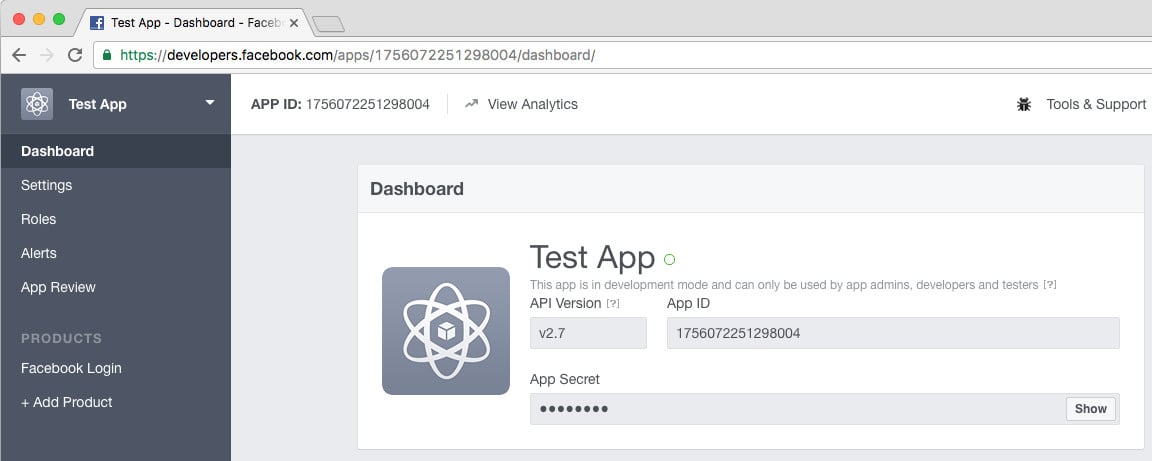 Basic app details
