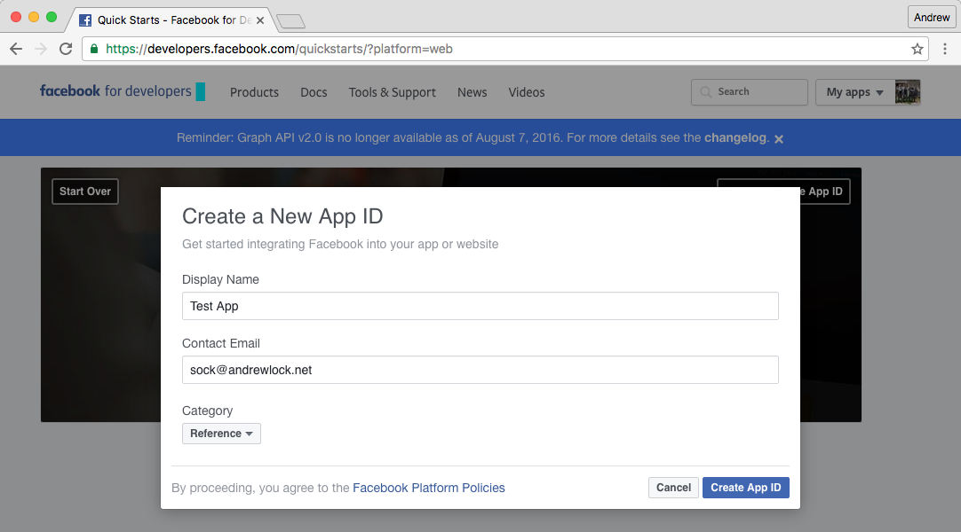 Configuring your application