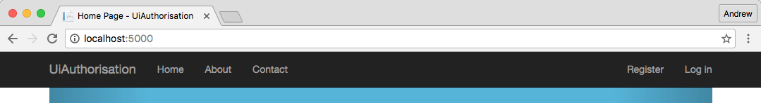 An unauthorised user