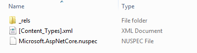 Inside the Microsoft.Asp.NetCore meta package