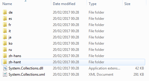 Refs folder