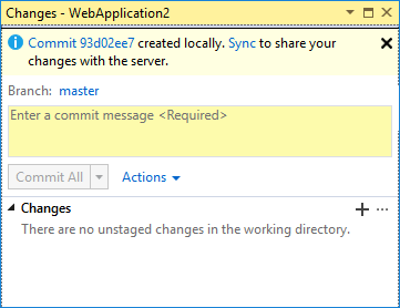 Successful commit
