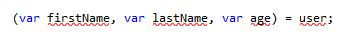 red squigglies