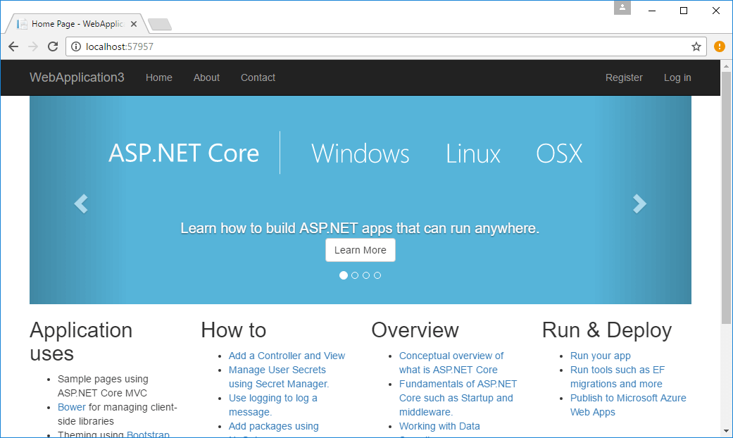 Full MVC App