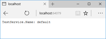 TestService.Name: default
