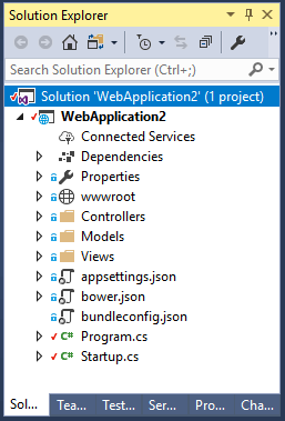 Visual Studio working