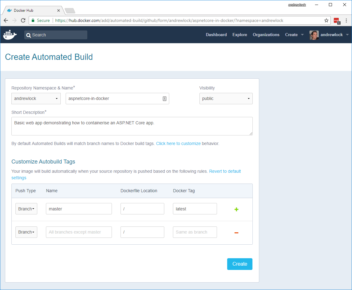 Customise the build