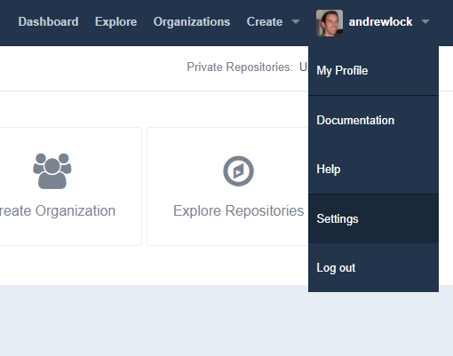 Choose Profile > Settings