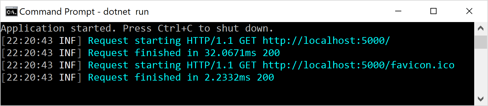 Console output using Serilog instead of the default Console logger