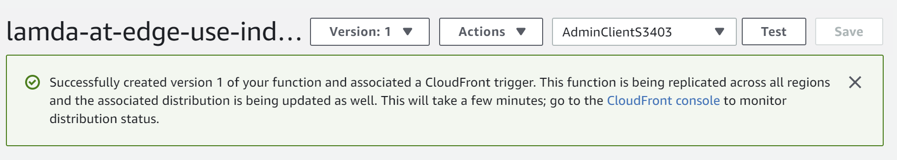 Deploy complete