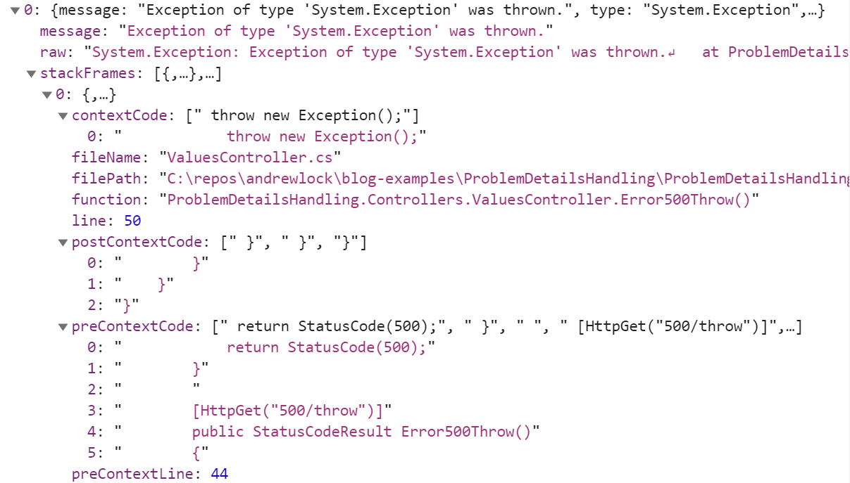 Context code