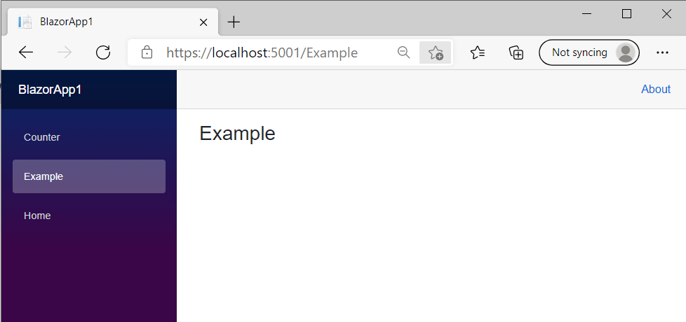 Adding a new component
