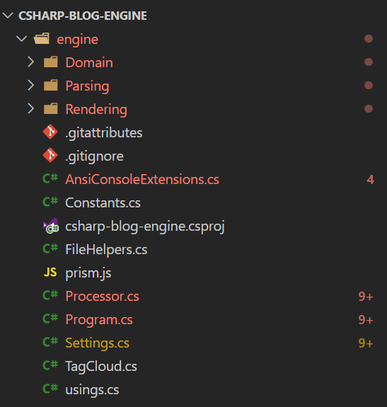 All files have been moved to the engine subfolder