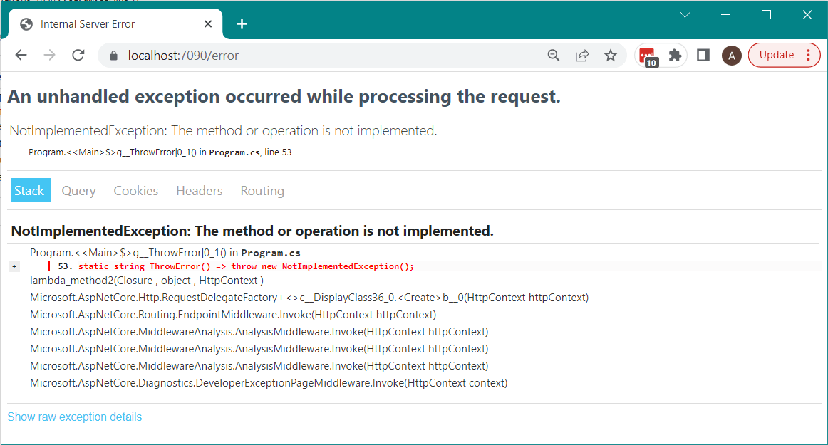 Middleware analysis sample