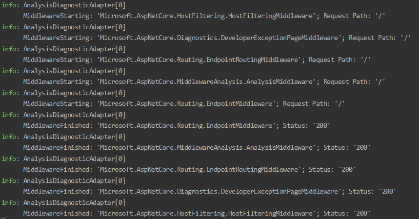 Extended logging details