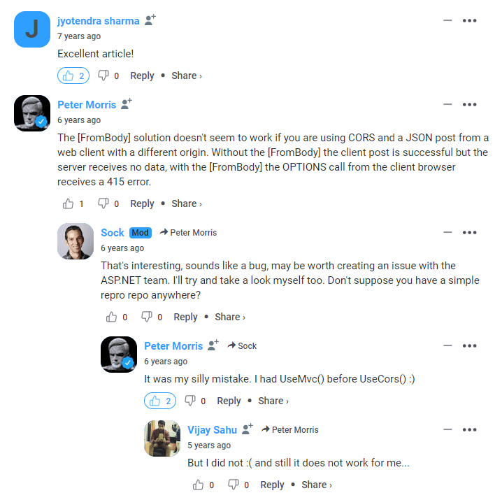 The threading model in Disqus