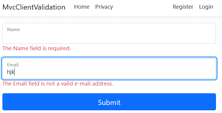aspnet-client-validation running automatically on a form