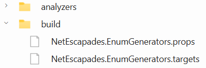 The NuGet package now includes the targets file too