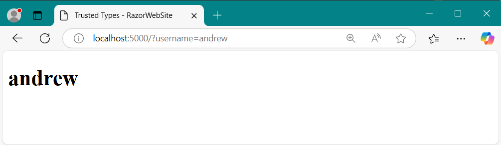 An example that seems innocuous