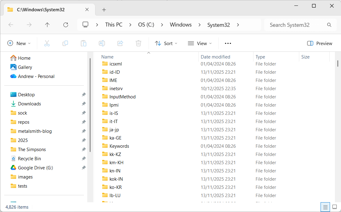 Windows/File Explorer in Windows 11