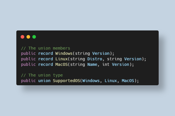 Banner image for .NET (OK, C#) finally gets union types🎉