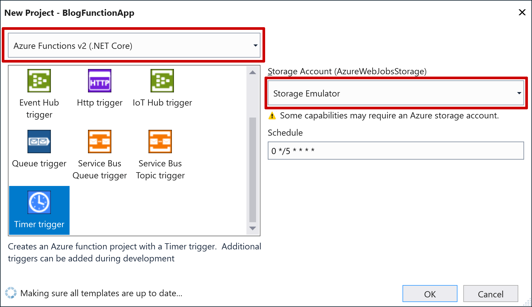 Configure the app